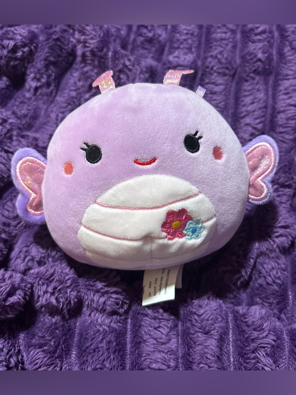 Plush Purple Butterfly Squishmallow